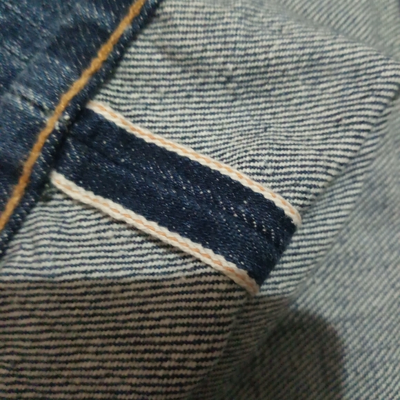 Original selvedge Fossil straight fit jeans - Picture 6 of 7